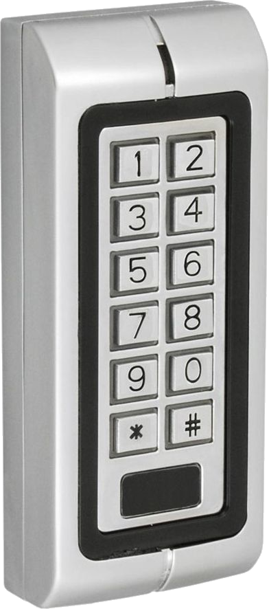 Teclado autonomo instalaciones de control de accesos en edificios
