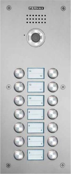 fermax placa antivandalica videoportero Placa videoportero Fermax Marine