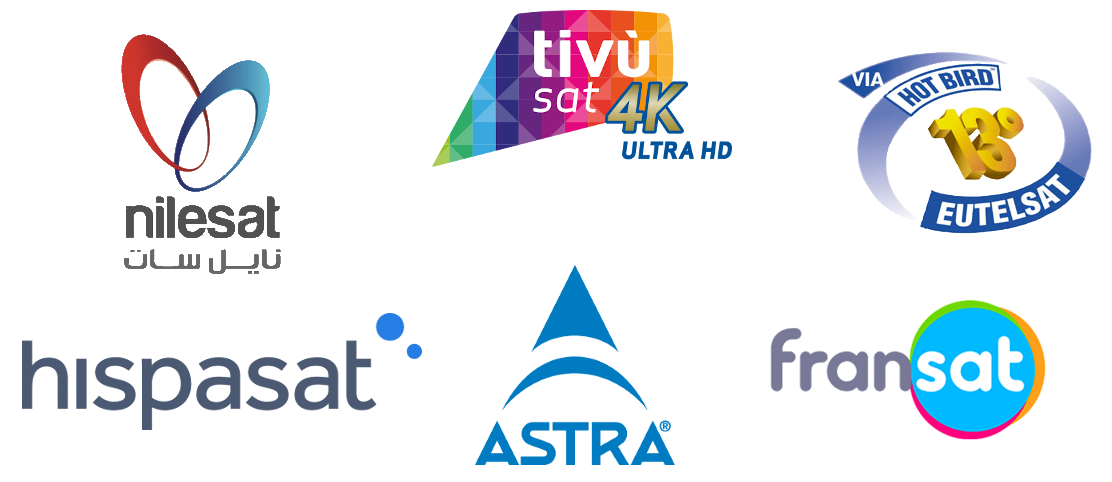 fondo antenas parabolicas 2 canales satelite
