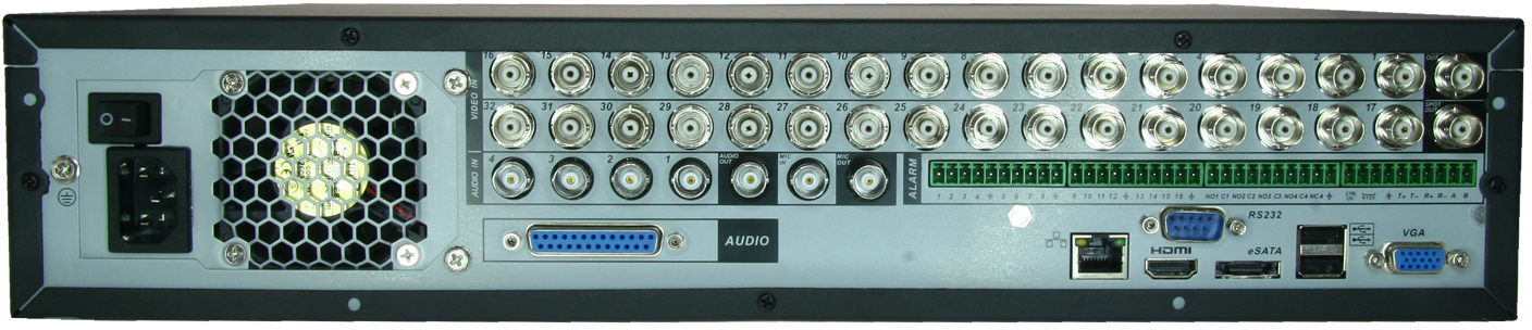 Grabador DVR videovigilancia