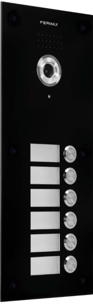 Placa Fermax Marine Elite Negra Videoportero