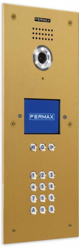 Placa Fermax Marine Gold Videoportero con teclado
