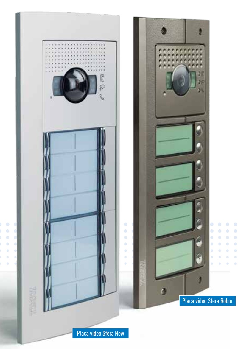 Placas Sfera placas de interfono Tegui sfera new y robur